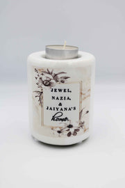 House Warming Candle Holder - Grey