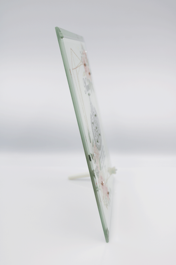 Nanu Frame - Pink Rose Mirror Edge