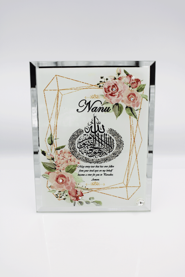 Nanu Frame - Pink Rose Mirror Edge