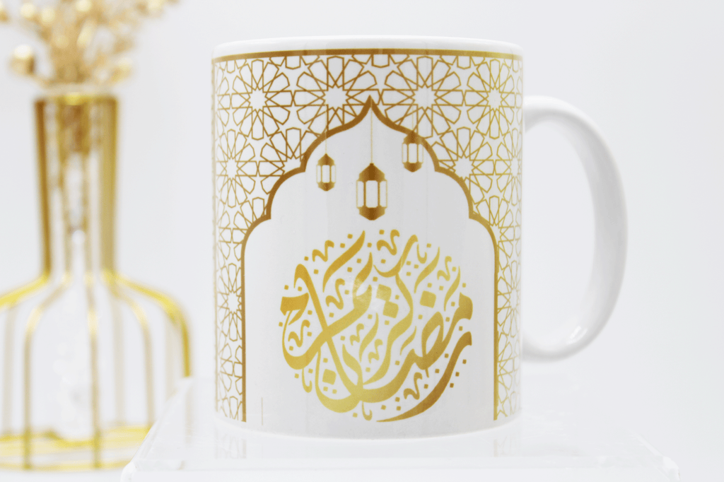 personalised eid mubarak mug, eid mubarak gift, eid table decor, eid gift, ramadan decor