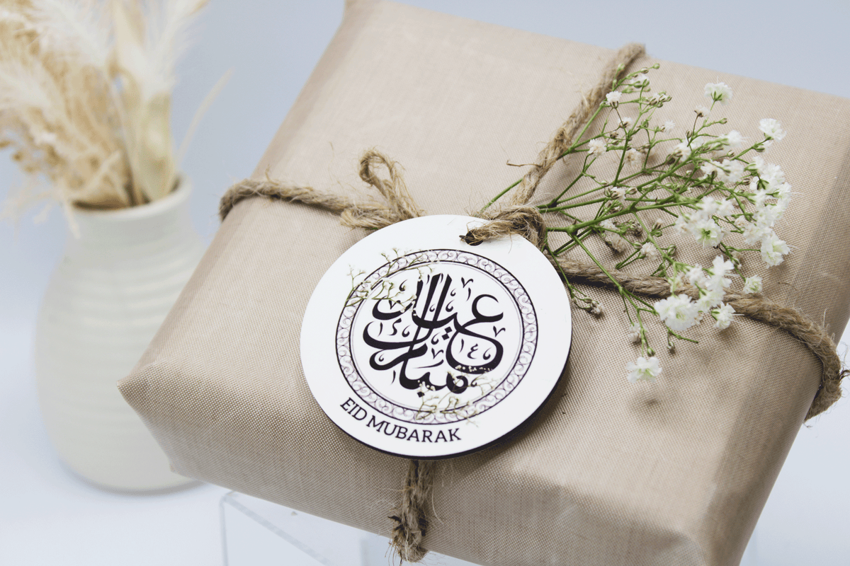 eid mubarak gift tag, eid mubarak decoration,  edi gift wrap, eid mubarak gift box, eid tags