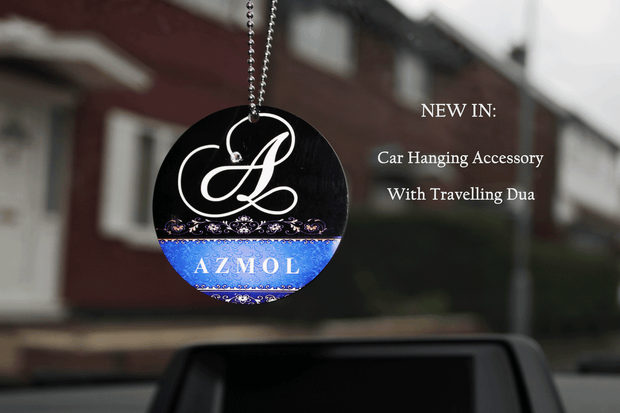 Car Hanging Travel Dua Accessory - Navy Blue