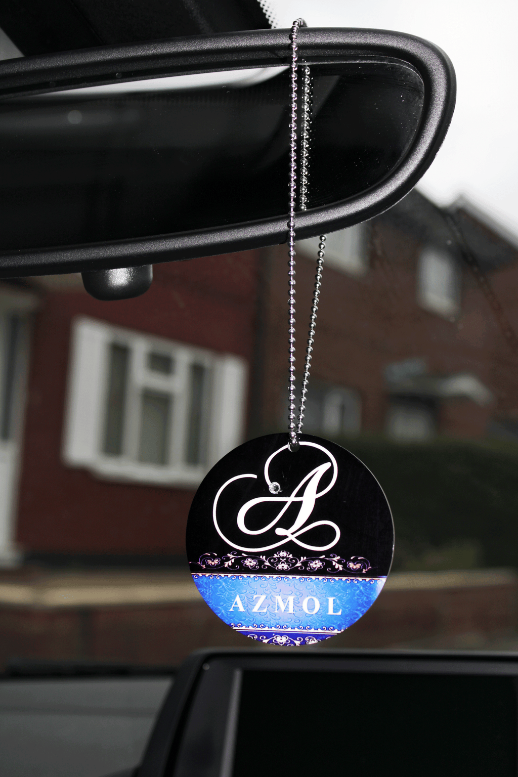 Car Hanging & Keyring Set - Navy Blue
