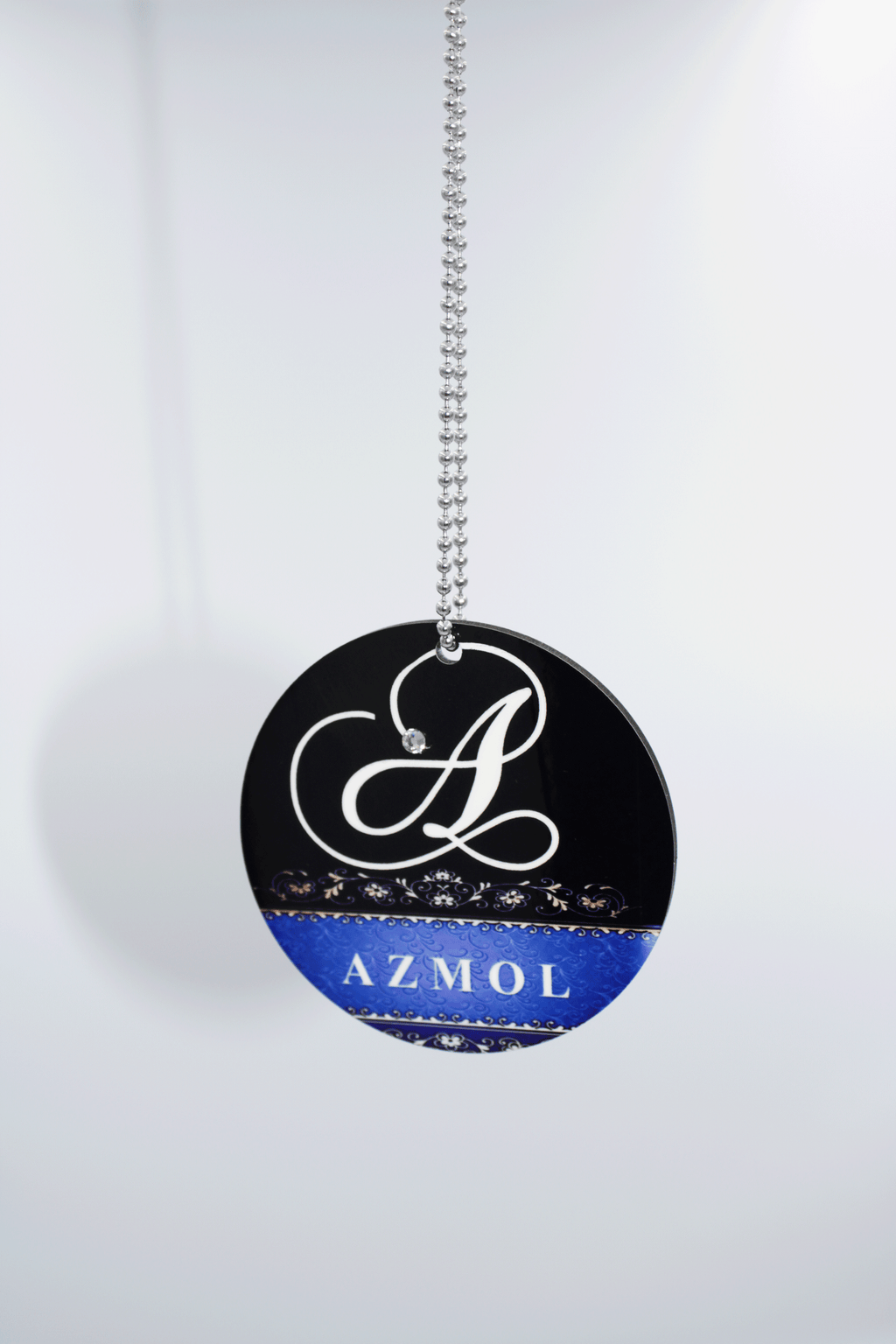 Car Hanging & Keyring Set - Navy Blue