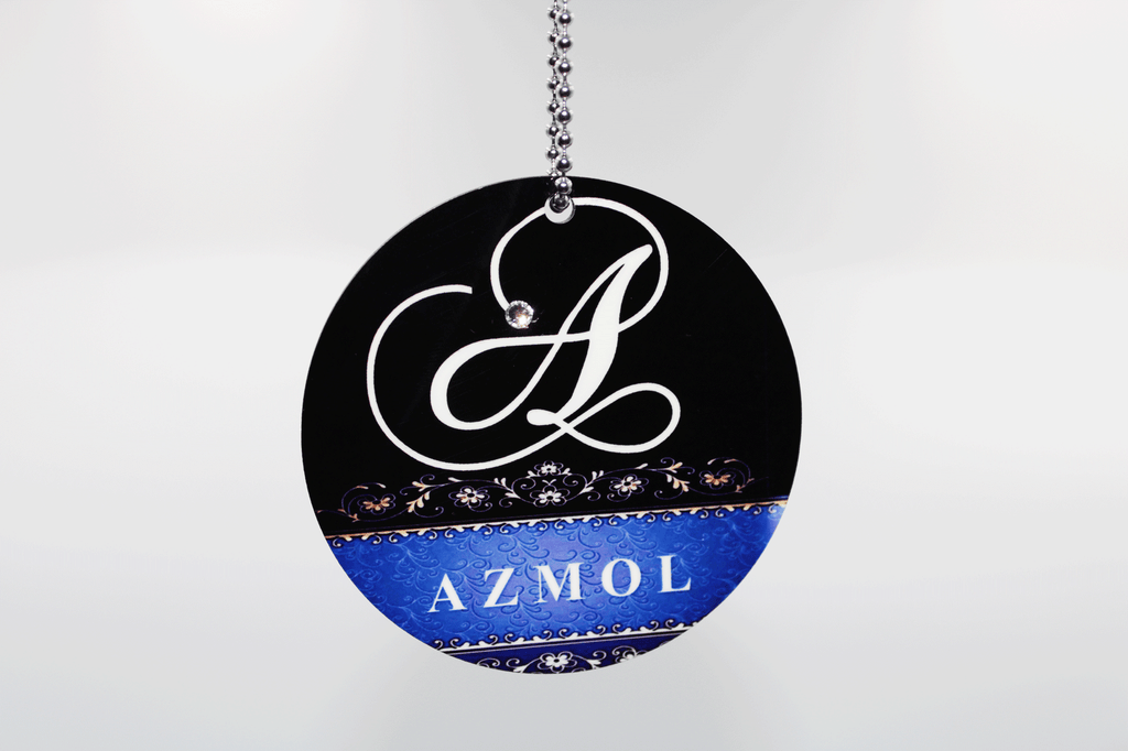 Car Hanging & Keyring Set - Navy Blue