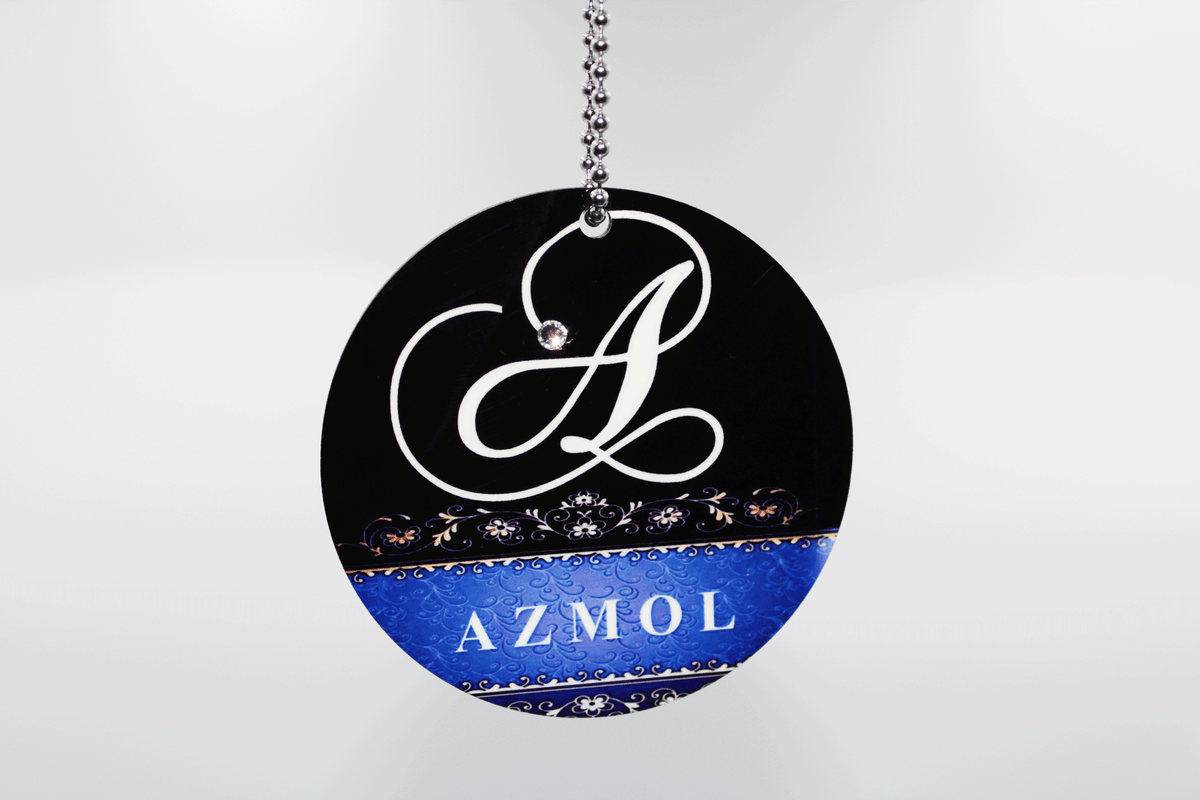 Car Hanging & Keyring Set - Navy Blue