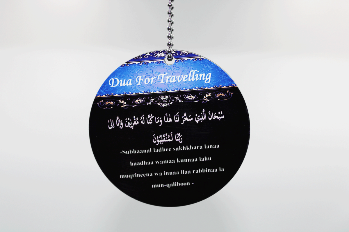 Car Hanging & Keyring Set - Navy Blue