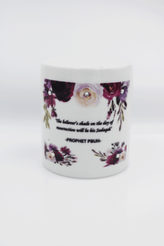 Personalised Money Bank - Plum Floral