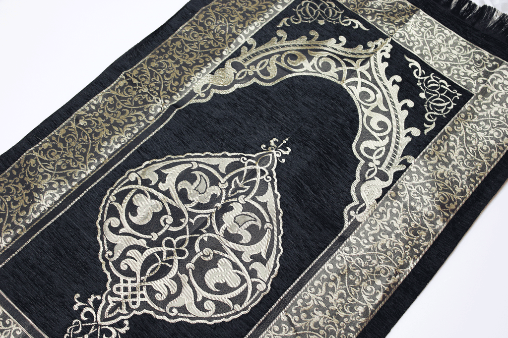 Prayer Mat Gift Set - Black