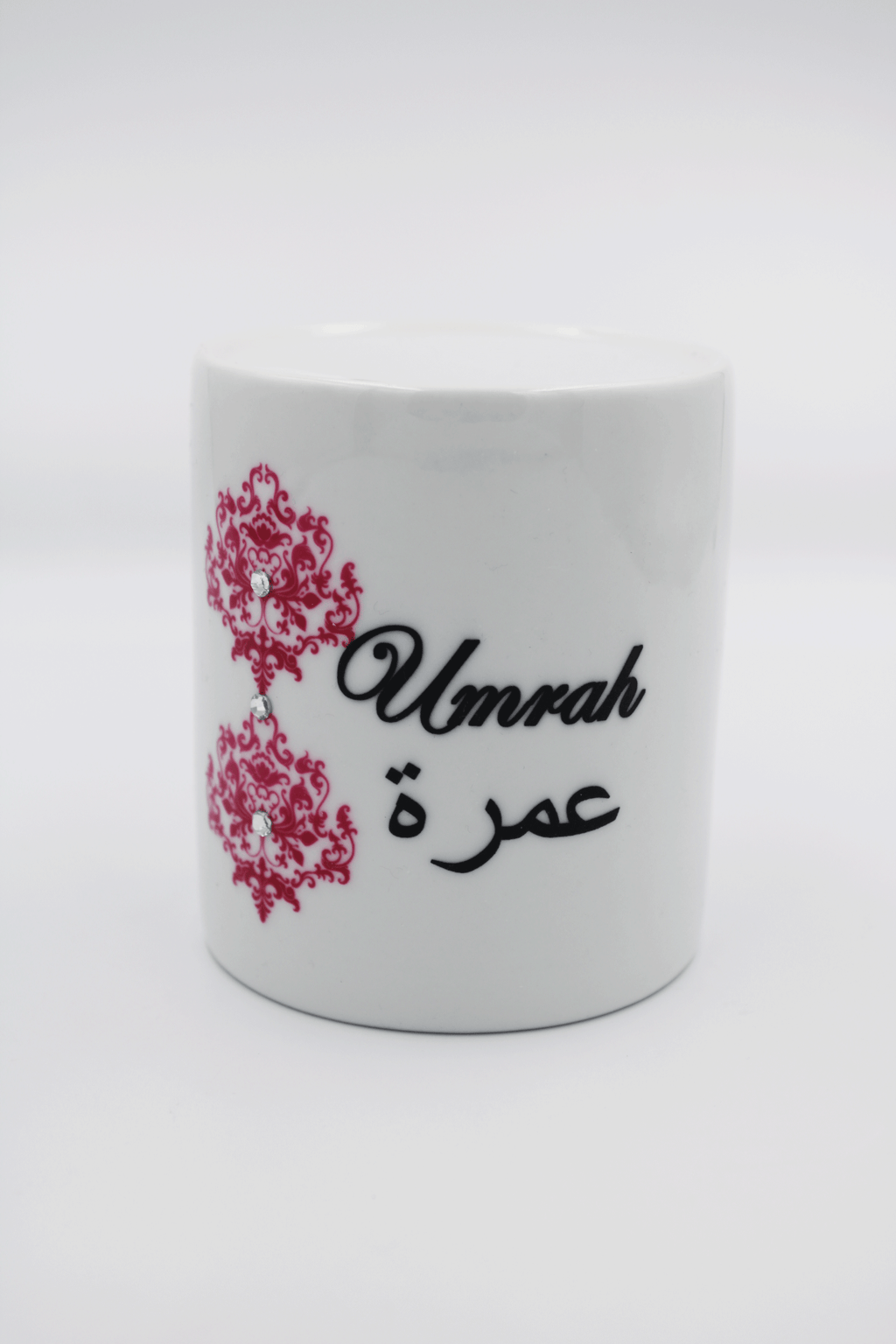 Personalised Money Bank - Pink Damask