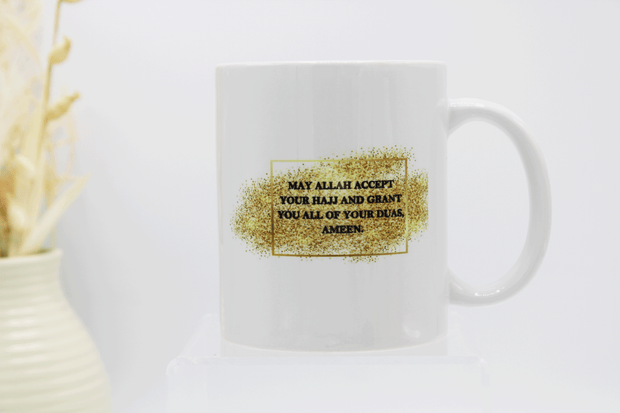 Hajj Mubarak Mug - Glitter Kabah