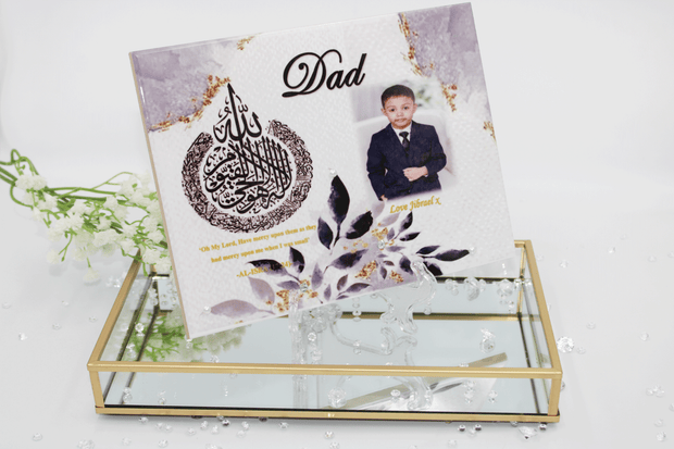 Dad Ceramic Photo Tile