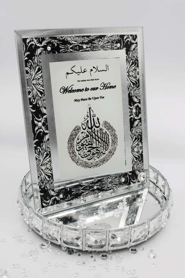 Salaam Welcome Glass Frame