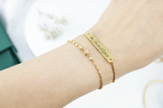 Personalised name bracelet, eid ramadan gift