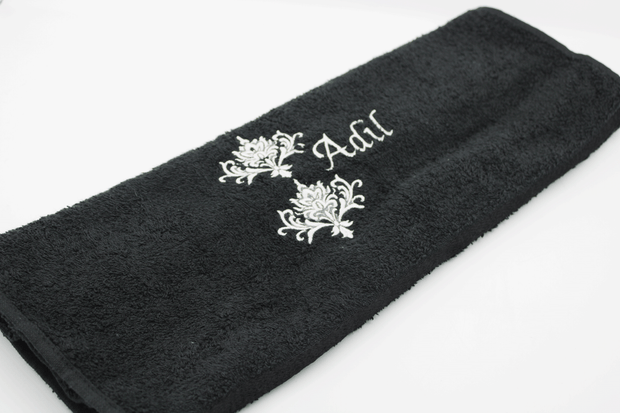 Embroidery Hand Towel - Signature Damask