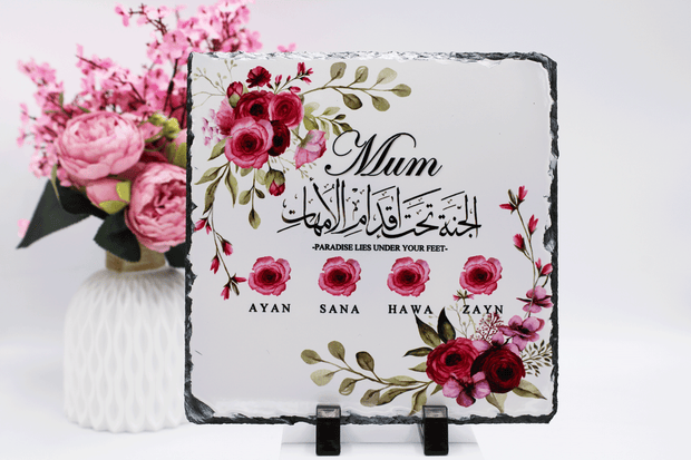 Islamic mothers day gift, paradise lies under your feet, muslim gift