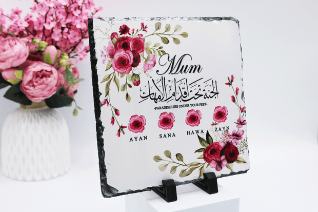 Islamic mothers day gift, paradise lies under your feet, muslim gift