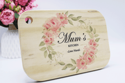 Personalised Mother's Day chopping board, perosnalised wooden chopping board, islamic mothers day gift