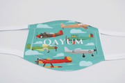 Kid's Face Mask- Aeroplane Design