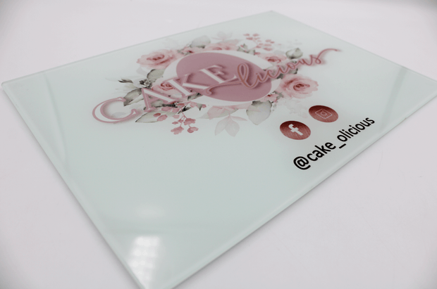 Glass Logo Chopping Board