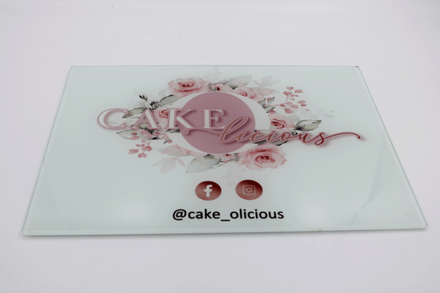 Glass Logo Chopping Board