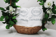 Mr & Mrs Personalised Towel Set