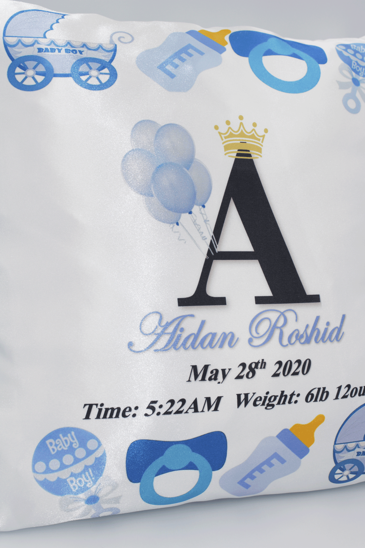 Nursery Theme Satin Cushion