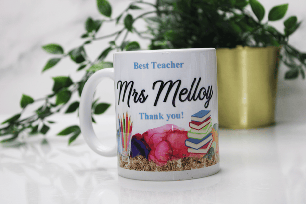 End of year teacher gift, teacher mug