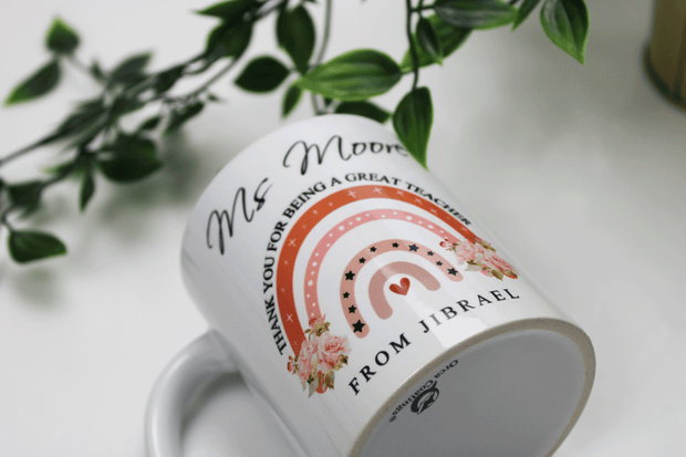 End of year teacher gift, teacher mug