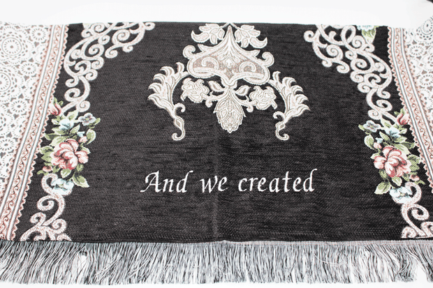 Personalised Couple prayer mat set