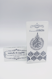 3 Way Frame - Black Damask
