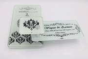 3 Way Frame - Black Damask