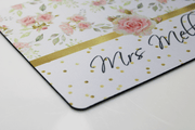 End of year teacher gift, personalised mouse mat