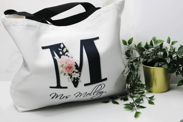 End of year teacher gift, teacher tote bag