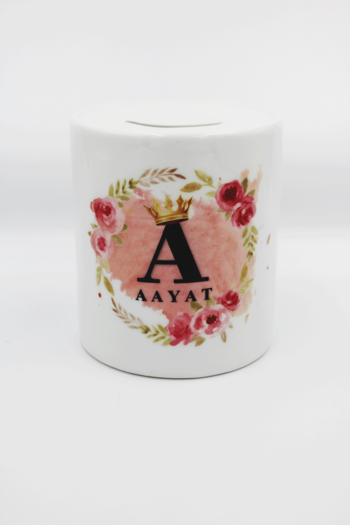 Children's Money Bank - Crown Style Pink