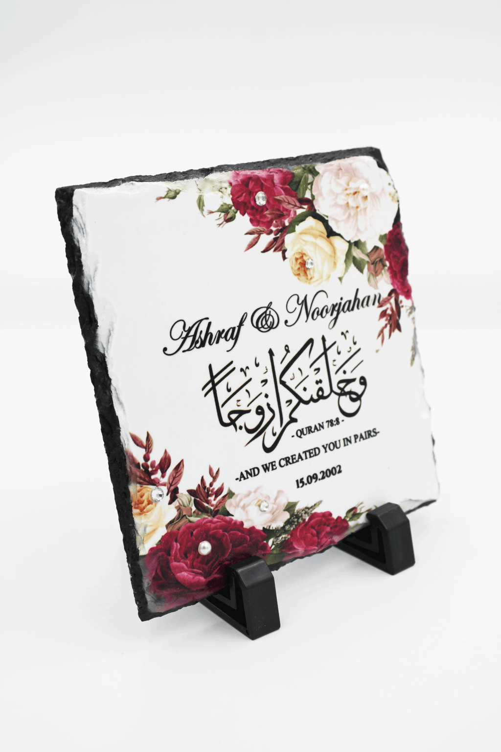 Wedding Hamper Set - Satin Maroon