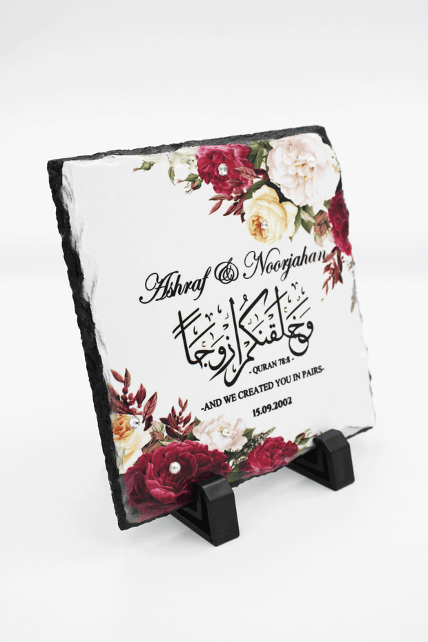 Wedding Hamper Set - Satin Maroon