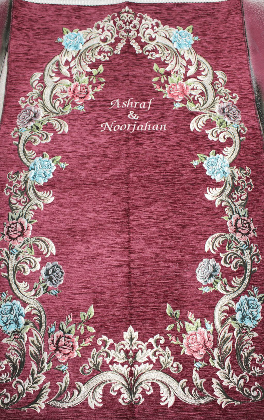 Wedding Hamper Set - Satin Maroon
