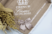 Luxury Personalised Baby Blanket