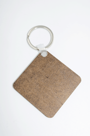 MDF Initial Key Ring