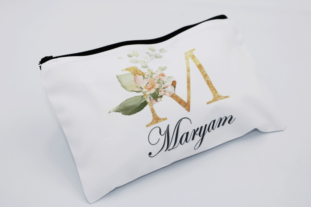 Satin Pastel Initial Gift Hamper Set