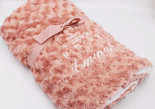 Rose Fleece Blanket