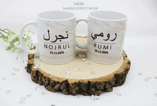 Marble Mug Set