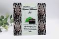Umrah Mubarak Glass Frame - Medina & Kabah Silver Damask