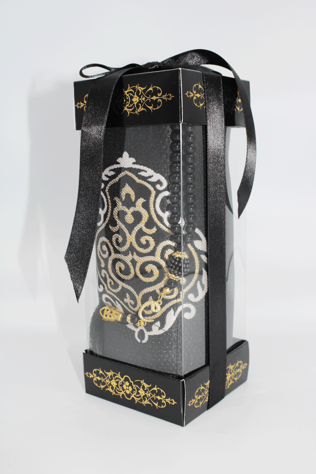 Kabah Style Prayer Mat Gift Set