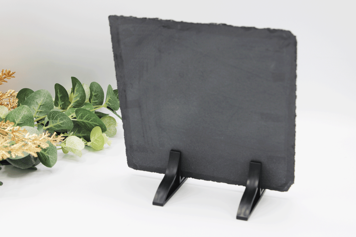 Alima Graduation Rock Slate Frame - Floral Quran