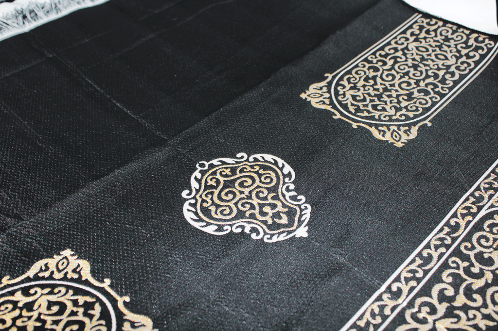Kabah Style Prayer Mat Gift Set