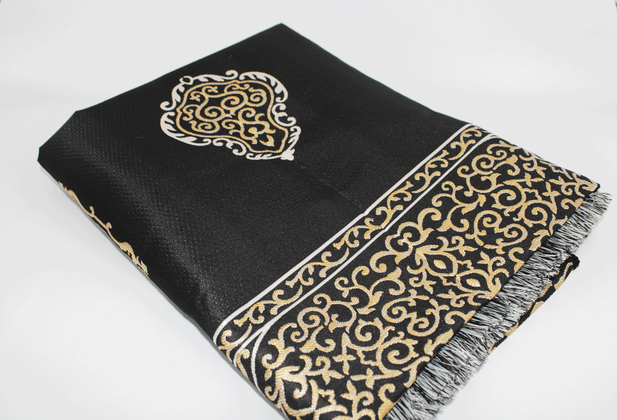 Kabah Style Prayer Mat Gift Set