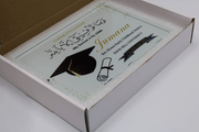 personalised Muslim graduation gift set, my success is by allah