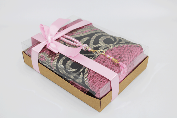 Prayer Mat Gift Set - Dusty Pink